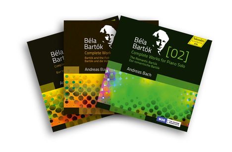 Bela Bartok (1881-1945): Klavierwerke (Exklusivset für jpc), 3 CDs