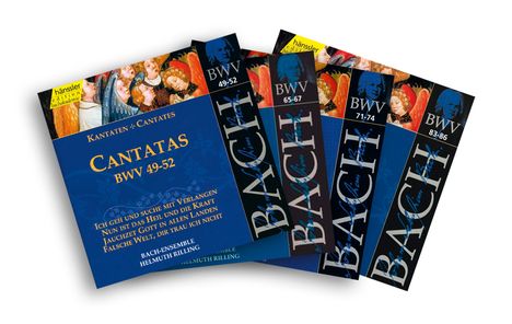 Johann Sebastian Bach (1685-1750): Kantaten BWV 49-52, 65-67, 71-74, 83-86 (Exklusivset für jpc), CD