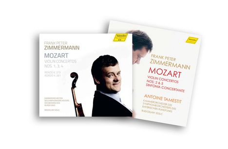 Wolfgang Amadeus Mozart (1756-1791): Violinkonzerte Nr.1-5 (Exklusivset für jpc), 2 CDs