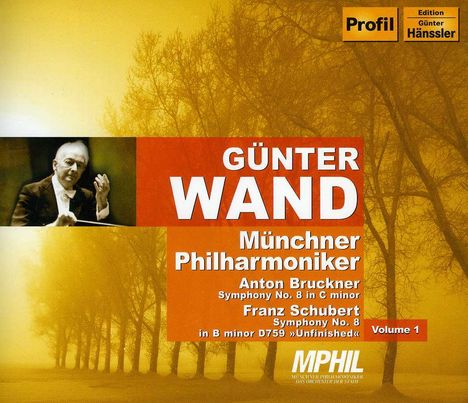 Günter Wand dirigiert die Münchner Philharmoniker Vol.1, 2 CDs