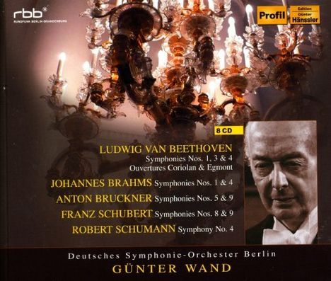 Günter Wand &amp; das Deutsche Symphonie-Orchester Berlin, 8 CDs