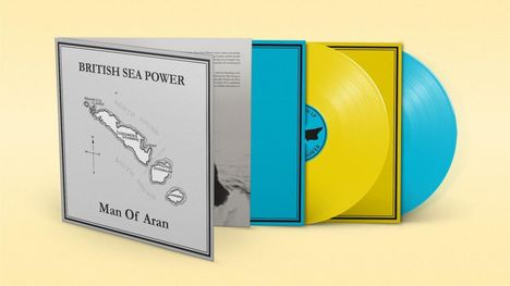 British Sea Power: Man Of Aran (Limited Edition) (Yellow &amp; Turquoise Vinyl), 2 LPs