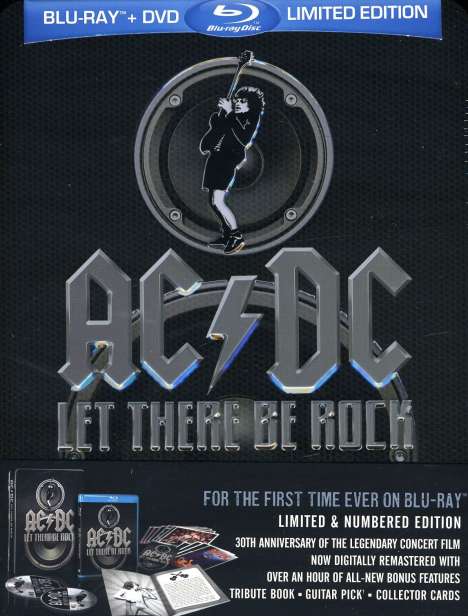 AC/DC: Let There Be Rock (Ltd. Collector's Edition) (Blu-ray + DVD), 2 Blu-ray Discs