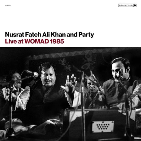 Nusrat Fateh Ali Khan: Live At WOMAD 1985, LP