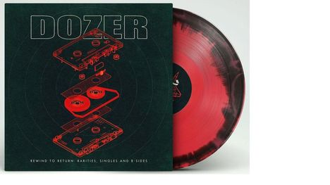Dozer: Rewind To Return: Rarities, Singles And B-Sides (Limited Indie Edition) (Red w/ Black Merge Vinyl), 2 LPs