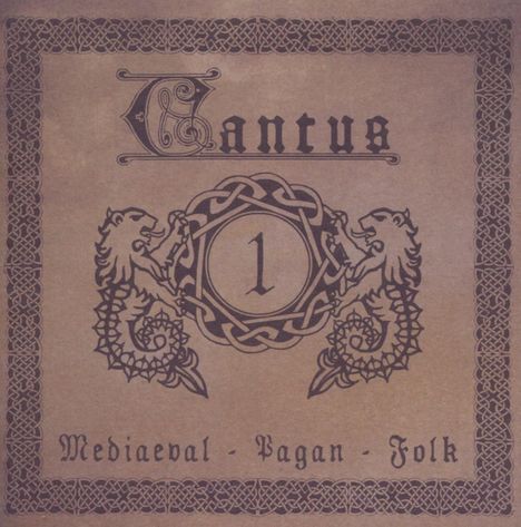 Cantus 1: Mediaeval Pagan Folk, CD