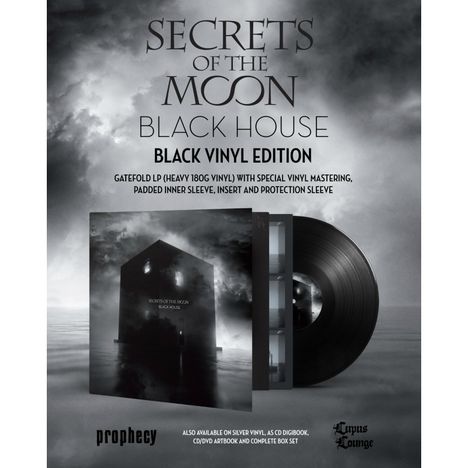 Secrets Of The Moon: Black House (180g), LP