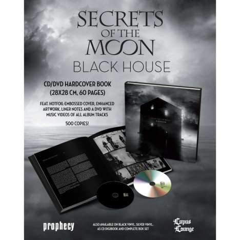 Secrets Of The Moon: Black House, 1 CD und 1 DVD