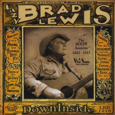 Brad Lazy Lewisz: Down Inside, CD