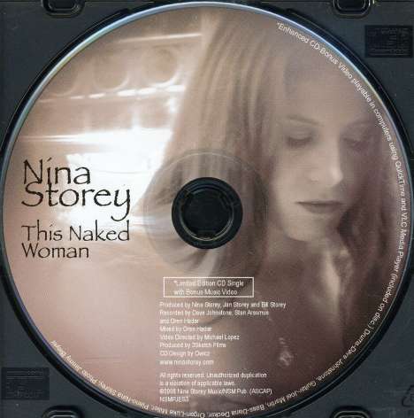Nina Storey: This Naked Woman, CD