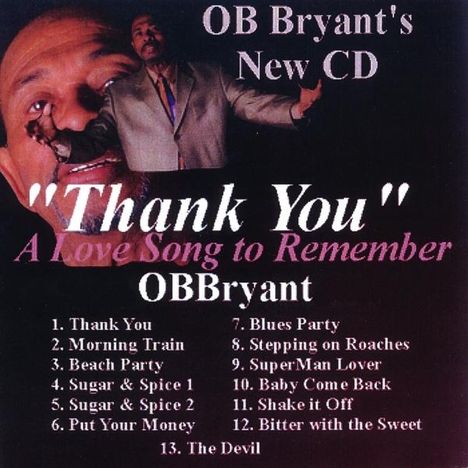 Ob Bryant: Thank You, CD