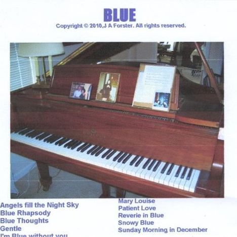 J.A. Forster: Blue, CD