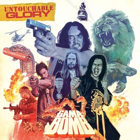 Gama Bomb: Untouchable Glory (Limited Edition) (Red Vinyl), LP
