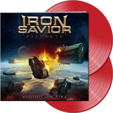 Iron Savior: Reforged Vol. 1: Riding On Fire (Limited-Edition) (Red Vinyl), 2 LPs