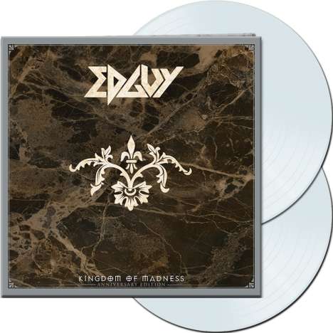 Edguy: Kingdom Of Madness (remastered) (Limited-Anniversary-Edition) (Clear Vinyl), 2 LPs
