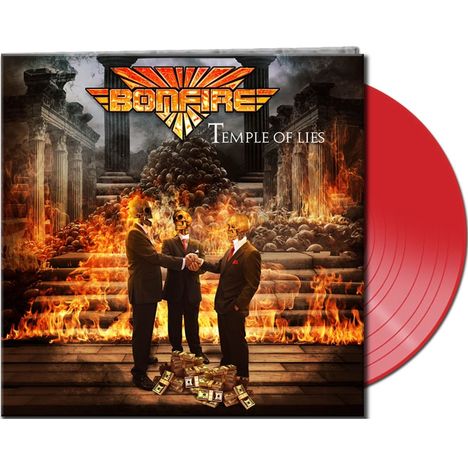 Bonfire: Temple Of Lies (Limited-Edition) (Red Vinyl), LP
