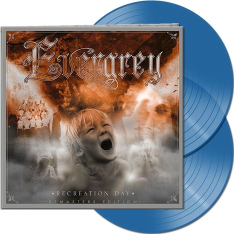 Evergrey: Recreation Day (remastered) (Limited-Edition) (Clear Blue Vinyl), 2 LPs