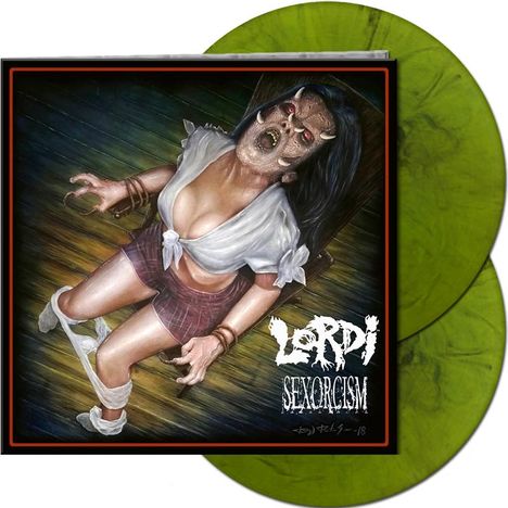 Lordi: Sexorcism (Limited Edition) (Clear Yellow/Blue Marbled Vinyl), 2 LPs
