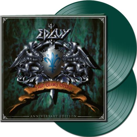 Edguy: Vain Glory Opera (Anniversary-Edition) (Green Vinyl), 2 LPs