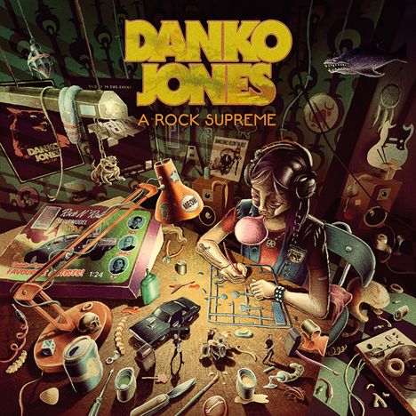 Danko Jones: A Rock Supreme (Clear Green Vinyl), LP
