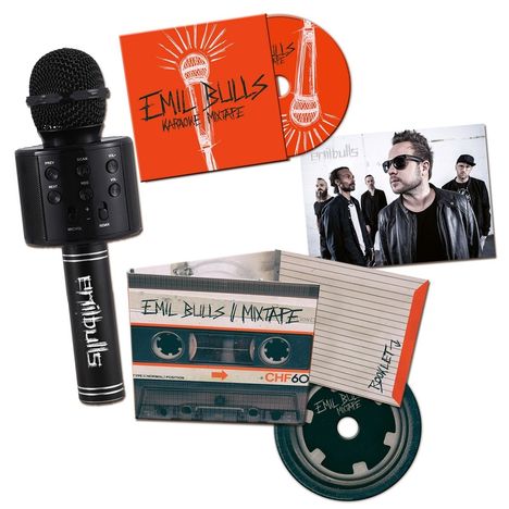 Emil Bulls: Mixtape (Limited Boxset), 2 CDs und 1 Merchandise
