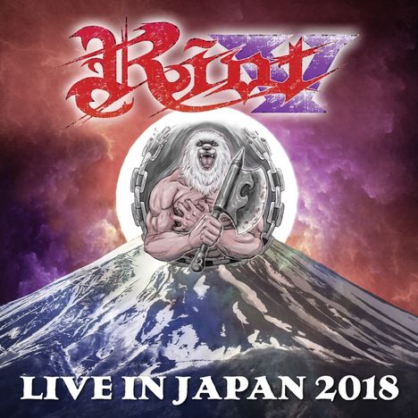 Riot V (ex-Riot): Live In Japan 2018, 2 CDs und 1 Blu-ray Disc