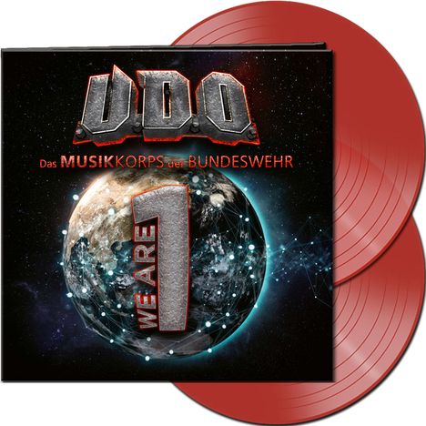 U.D.O.: We Are One (Limited Edition) (Clear Red Vinyl), 2 LPs