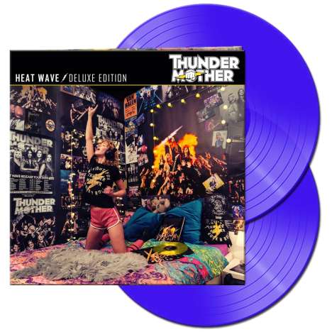 Thundermother: Heat Wave (Deluxe Edition) (Clear Blue Vinyl), 2 LPs