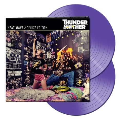 Thundermother: Heat Wave (Deluxe Edition) (Limited Edition) (Purple Vinyl), 2 LPs