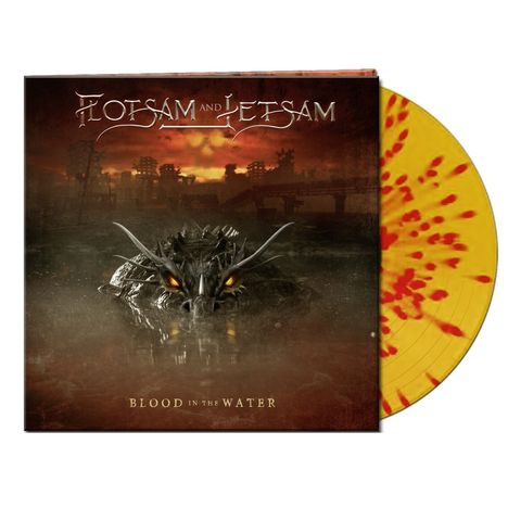 Flotsam And Jetsam: Blood In The Water (Limtied Edition) (Yellow W/ Red Splatter Vinyl), LP