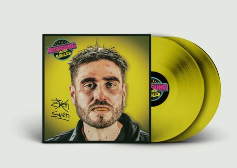 BRDigung: Wieder hässlich (Frontcover Sven) (Limited Edition) (Yellow Vinyl), 2 LPs