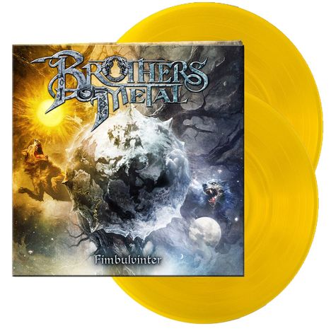 Brothers Of Metal: Fimbulvinter (Limited Edition) (Sunyellow Vinyl), 2 LPs