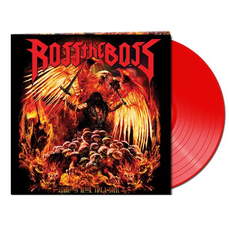 Ross The Boss: Legacy Of Blood, Fire &amp; Steel (Limited Edition) (Red Vinyl), LP