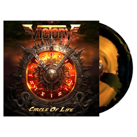 Victory: Circle of Life (Limited Edition) (Sunburst Orange &amp; Black Vinyl), LP