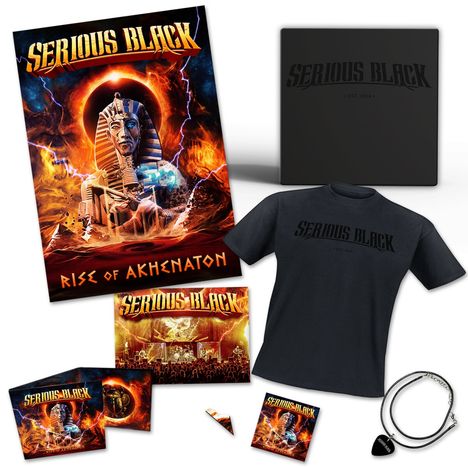 Serious Black: Rise of Akhenaton (Ltd. Boxset inkl. Shirt L), CD