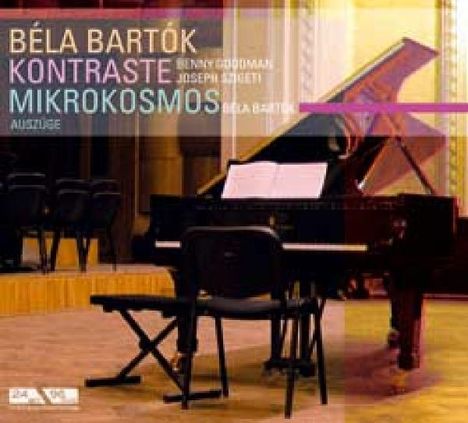 Bela Bartok (1881-1945): Kontraste für Klarinette,Violine &amp; Klavier, CD