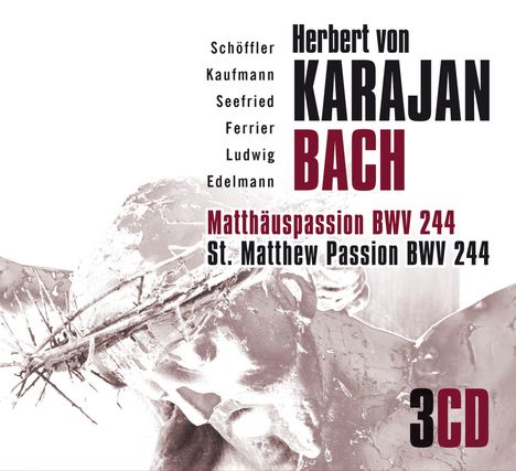 Johann Sebastian Bach (1685-1750): Matthäus-Passion BWV 244, 3 CDs