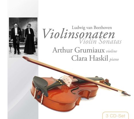 Ludwig van Beethoven (1770-1827): Violinsonaten Nr.1-10, 3 CDs