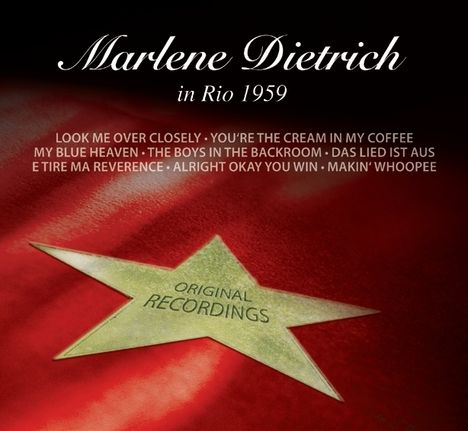 Marlene Dietrich: In Rio 1959, CD