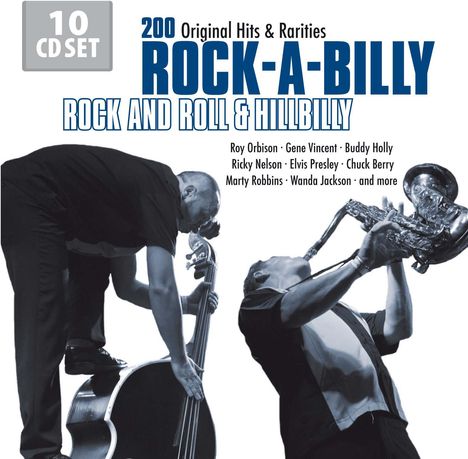 Rock-A-Billy: Rock And Roll &amp; Hillbilly, 10 CDs