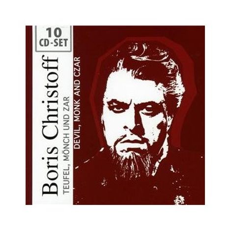 Boris Christoff - Teufel, Mönch und Zar, 10 CDs