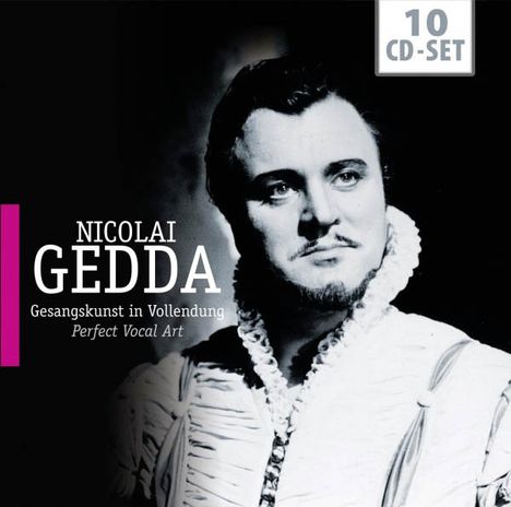 Nicolai Gedda - Gesangskunst in Vollendung, 10 CDs