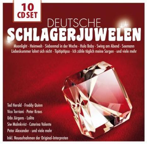 Deutsche Schlagerjuwelen, 10 CDs