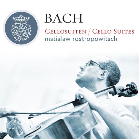 Johann Sebastian Bach (1685-1750): Cellosuiten BWV 1007-1012, 2 CDs