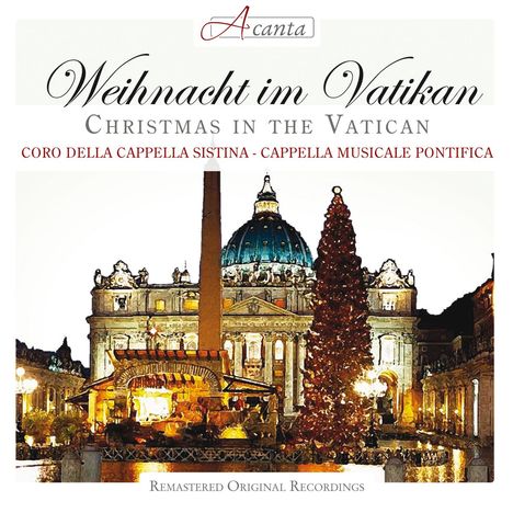 Weihnacht im Vatikan, CD