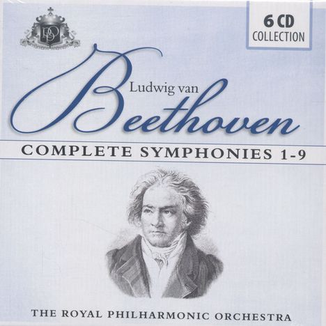 Ludwig van Beethoven (1770-1827): Symphonien Nr.1-9, 6 CDs