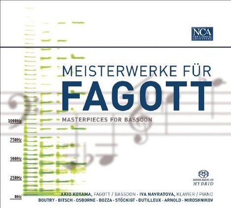 Musik für Fagott &amp; Klavier "Meisterwerke für Fagott", CD