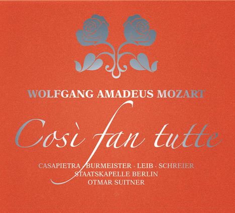 Wolfgang Amadeus Mozart (1756-1791): Cosi fan tutte, 2 CDs