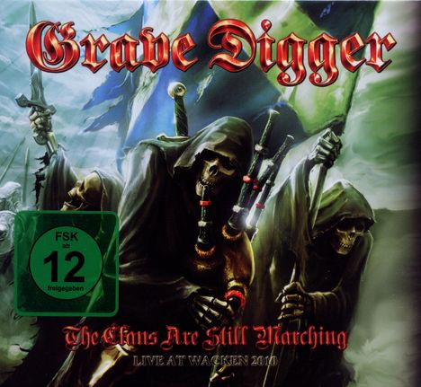 Grave Digger: The Clans Are Still Marching, 1 CD und 1 DVD