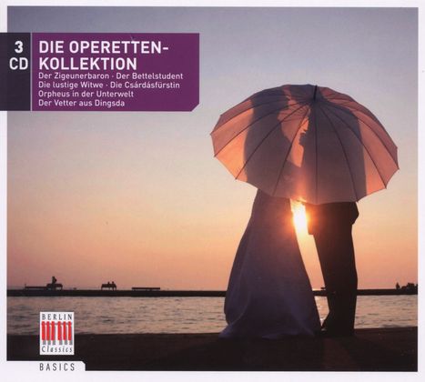 Die Operettenkollektion, 3 CDs